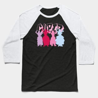 silhouette design of fifty fifty in the cupid era Baseball T-Shirt